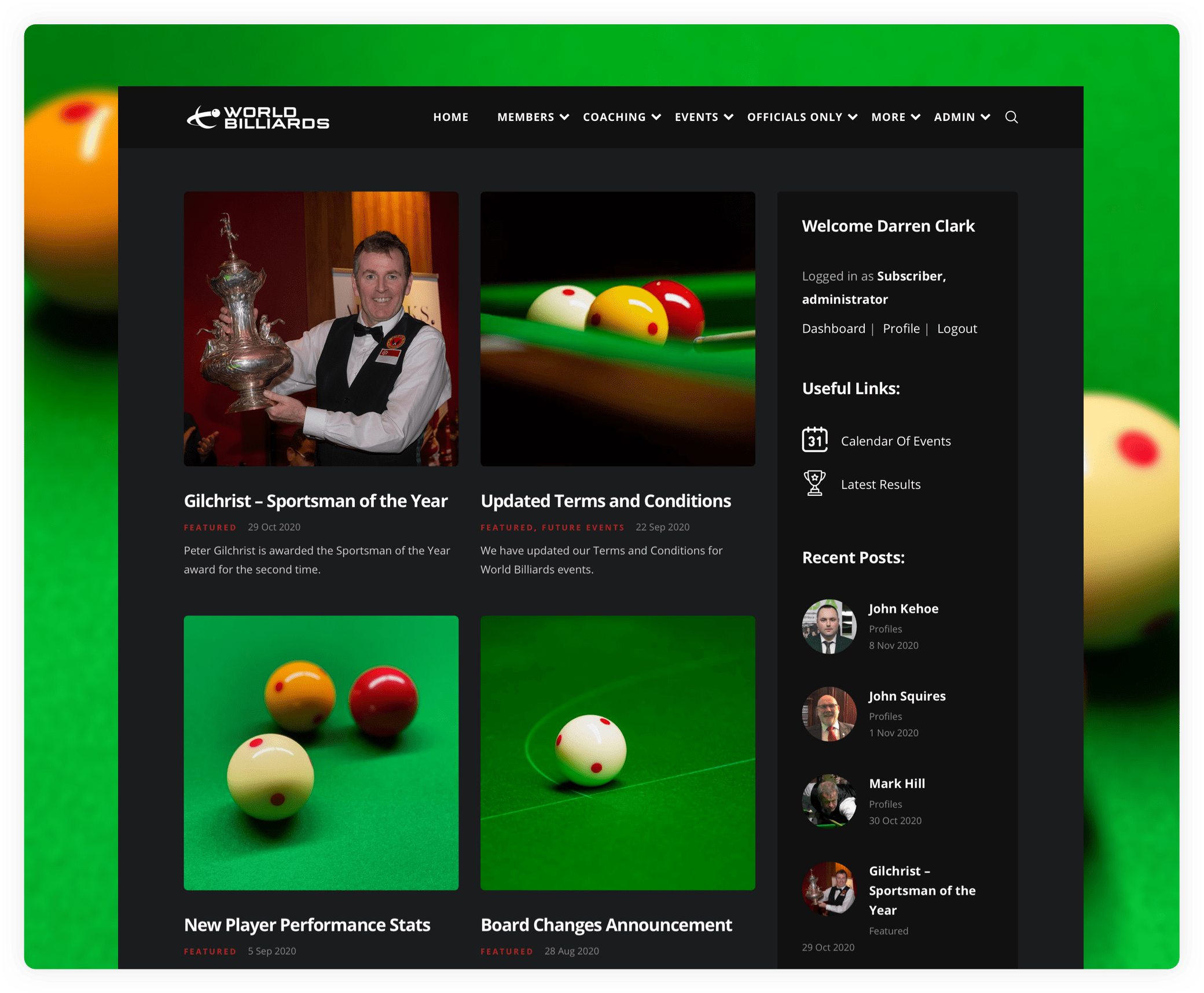 World Billiards